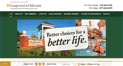 Desktop Screenshot of longwoodatoakmont.com